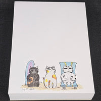Note Pad Mini Tora At the Beach