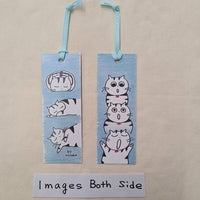 Bookmark 3 Cats Asleep