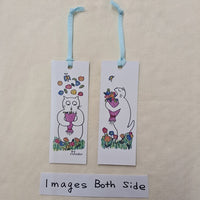 Bookmark White Cat Sneeze
