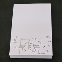 Note Pad Tora Duet